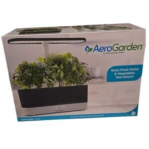 AeroGarden Harvest Slim Indoor Hydroponic Garden System 6 Pods